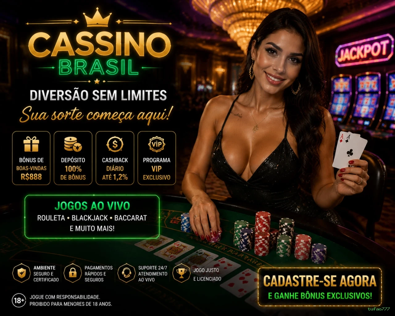Plataforma tufao777 - cassino e apostas