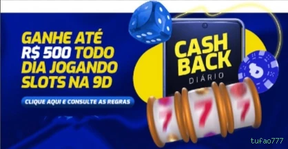 Bônus boas-vindas tufao777 R$100